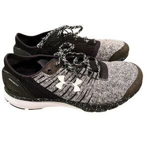 Under Armour Charged Bandit 2 Men’s Running Shoes Size 11 Black Gray EUC